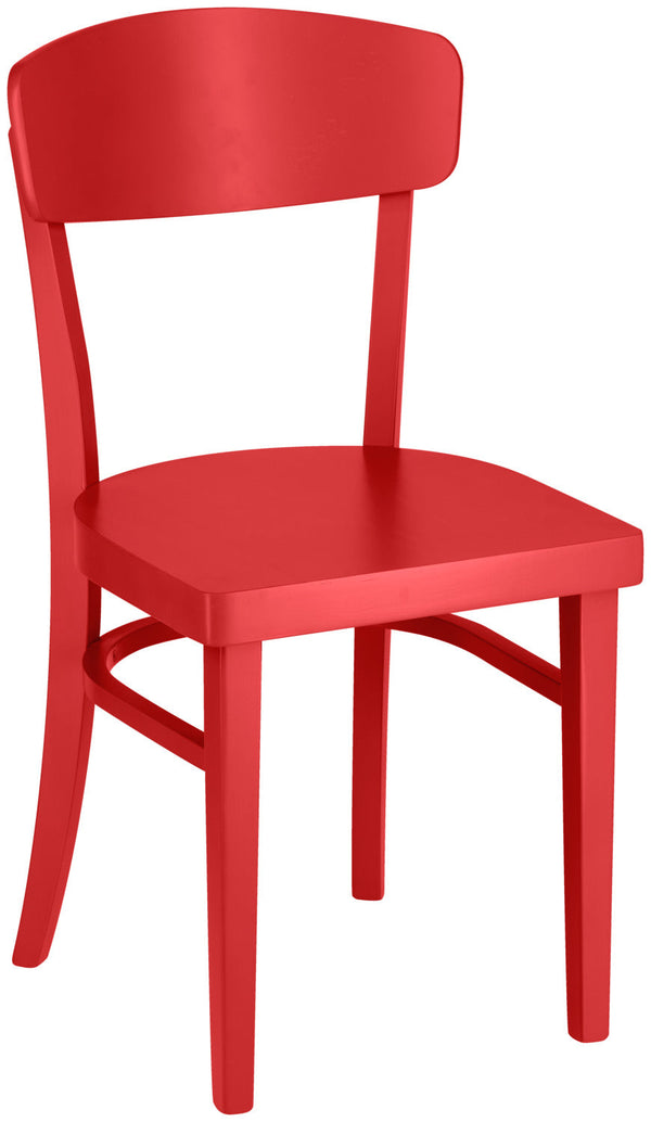 krzesło Visto; 41.5x47.5x84 cm (SxGxW); czerwony; 2 sztuka / opakowanie