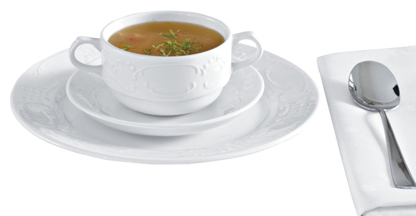 bulionówka Sinfonie; 315ml, 10.4x6 cm (ØxW); biały; okrągły; 6 sztuka / opakowanie