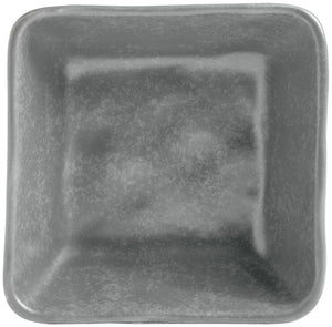 miseczka Arona kwadratowa; 200ml, 9.5x9.5x4 cm (DxSxW); antracyt; kwadrat; 6 sztuka / opakowanie