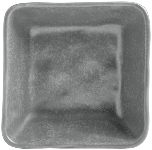 miseczka Arona kwadratowa; 200ml, 9.5x9.5x4 cm (DxSxW); antracyt; kwadrat; 6 sztuka / opakowanie