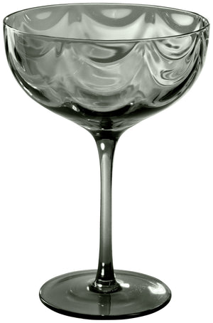 kieliszek do koktajli Benice; 380ml, 11.2x16 cm (ØxW); szary; 4 sztuka / opakowanie