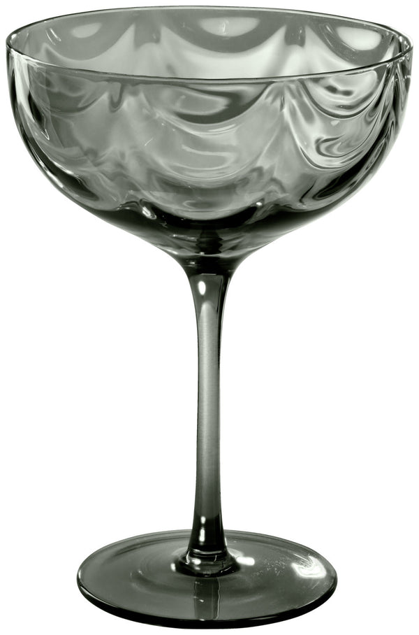 kieliszek do koktajli Benice; 380ml, 11.2x16 cm (ØxW); szary; 4 sztuka / opakowanie