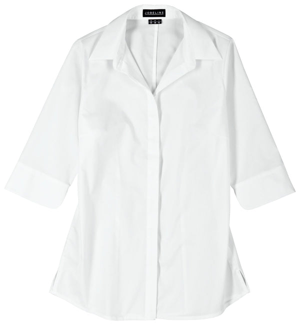 bluzka damska Fiore rękaw 3/4; Kleidergröße 44; biały