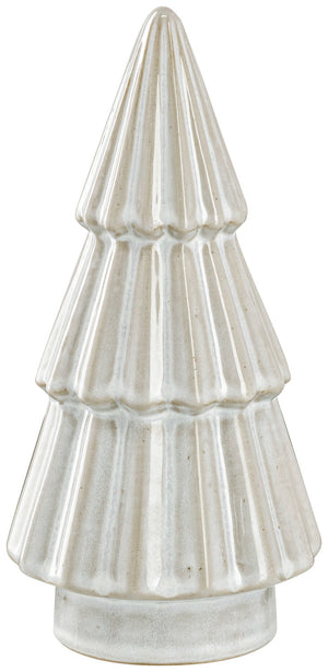 drzewko dekoracyjne Nilas; 10.5x21 cm (ØxW); biel kremowa
