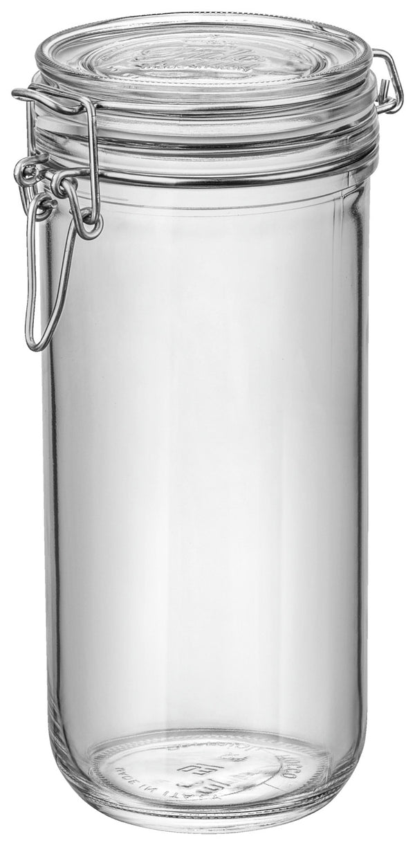 słoik z zamknięciem pałąkowym Fido Terrina; 1110ml, 9.8x21.7 cm (ØxW); transparentny; 6 sztuka / opakowanie