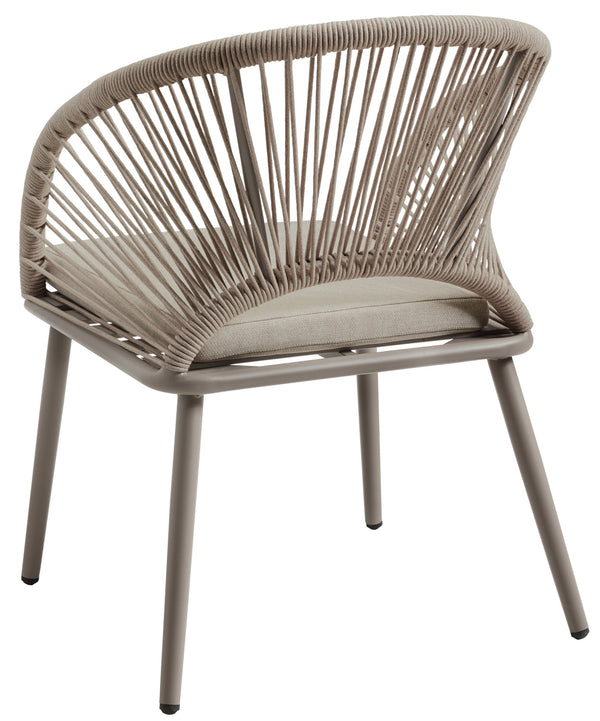 krzesło Alcamo; 58x64x82 cm (SxGxW); ecru; 2 sztuka / opakowanie