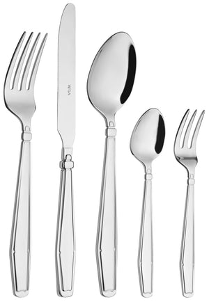 widelec do ciasta Leeds; 14.7 cm (D); srebro, Griff srebro; 12 sztuka / opakowanie