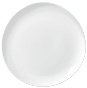 talerz płaski Ovalize; 22x2.5 cm (ØxW); biały; okrągły; 6 sztuka / opakowanie