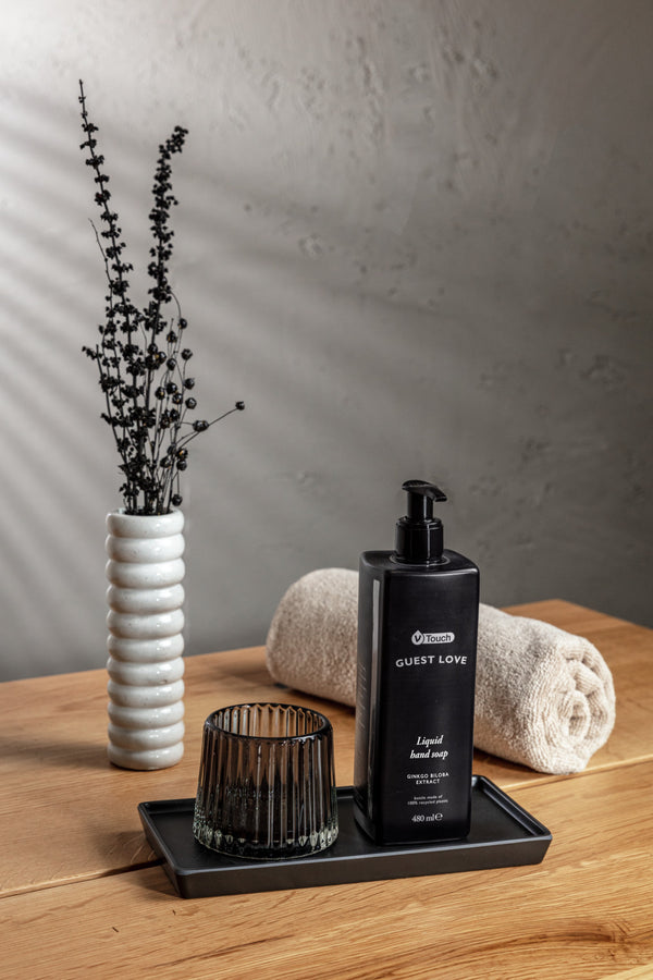 Seife V-Touch Guest Love im Pumpspender; 480 ml; bursztyn; 18 sztuka / opakowanie