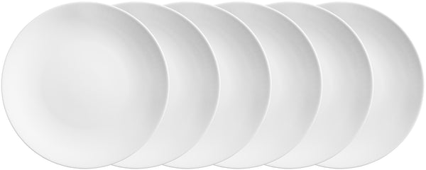 talerz płaski Mixor; 27 cm (Ø); biały; okrągły; 6 sztuka / opakowanie