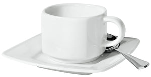 filiżanka do espresso Melbourne; 100ml, 6.2x4.7 cm (ØxW); biały; okrągły; 6 sztuka / opakowanie