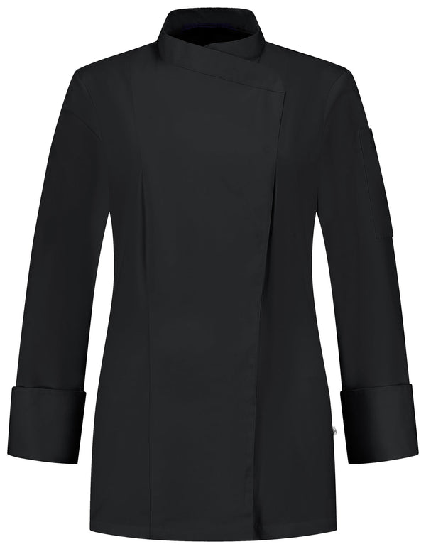 Damenkochjacke Arlette; Kleidergröße 2XL; czarny