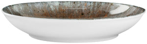 Teller tief Saturnus; 1000ml, 26x5 cm (ØxW); antracyt/zielony/pomarańczowy; okrągły; 6 sztuka / opakowanie
