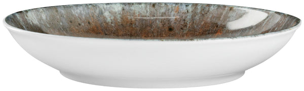 Teller tief Saturnus; 1000ml, 26x5 cm (ØxW); antracyt/zielony/pomarańczowy; okrągły; 6 sztuka / opakowanie