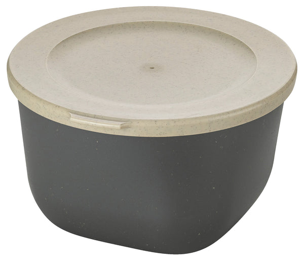 pojemnik do wielokrotnego użytku Connect Box; 1000ml, 16.2x15.7x9.3 cm (DxSxW); szary; okrągły; 2 sztuka / opakowanie