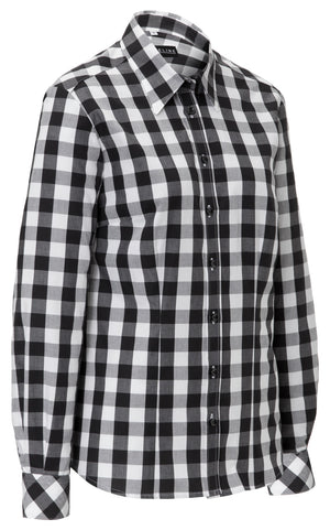 bluzka damska Davis długi rękaw; Kleidergröße 44; czarny/biały