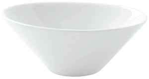 mini miseczka Curitiba; 115ml, 10.6x6x4 cm (DxSxW); biały; owalny; 6 sztuka / opakowanie