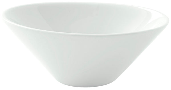 mini miseczka Curitiba; 115ml, 10.6x6x4 cm (DxSxW); biały; owalny; 6 sztuka / opakowanie