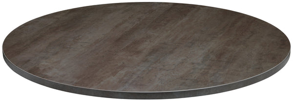 blat Maliana okrągły; 60 cm (Ø); metal antyk; okrągły