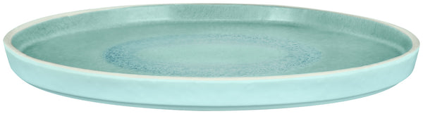 talerz  Torto okrągły; 27x2 cm (ØxW); turkusowy/niebieski; okrągły; 6 sztuka / opakowanie