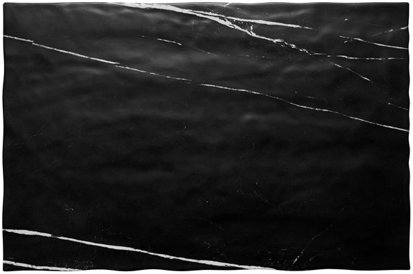półmisek Brandon bez rantu; 43x28.5x1 cm (DxSxW); czarny; prostokątny; 6 sztuka / opakowanie