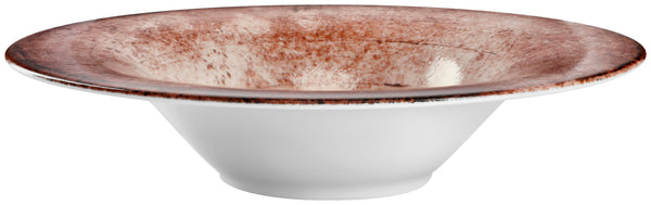 talerz do makaronu Gironia; 600ml, 30x6.5 cm (ØxW); różowy; okrągły; 4 sztuka / opakowanie