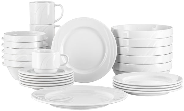bulionówka Melody; 280ml, 9.6x6.5 cm (ØxW); biały; okrągły; 6 sztuka / opakowanie