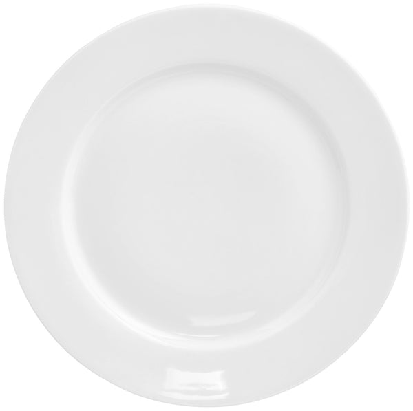 talerz płaski Base; 24 cm (Ø); biały; okrągły; 6 sztuka / opakowanie
