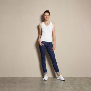 t-shirt bez rękawów damski Double Tanktop (opak. 2 szt.); Kleidergröße 2XL; biały; 2 sztuka / opakowanie