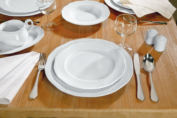 talerz płaski Zürich; 27 cm (Ø); biały; okrągły; 6 sztuka / opakowanie