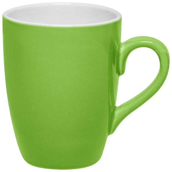 kubek Joy; 330ml, 8x11 cm (ØxW); zielony; okrągły; 6 sztuka / opakowanie