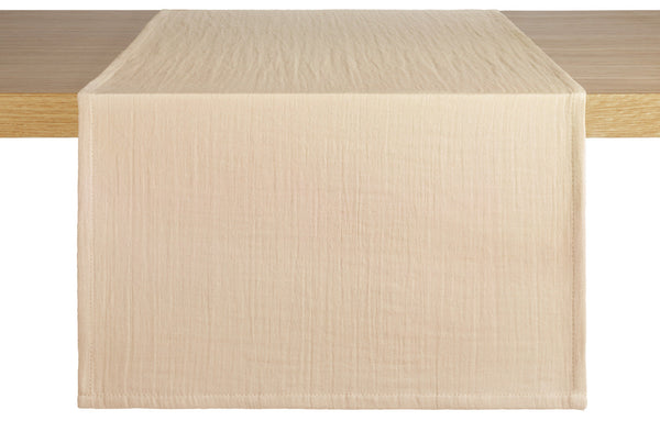 bieżnik na stół Silena; 40x130 cm (SxD); beżowy