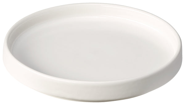 talerz z niskim rantem Skady matowy; 13.5x2 cm (ØxW); biel kremowa; okrągły; 4 sztuka / opakowanie