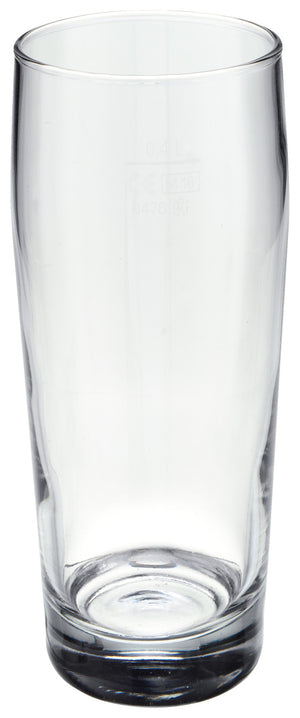 szklanka do piwa Standard; 620ml, 8.1x18.5 cm (ØxW); transparentny; 0.5 l Füllstrich, 12 sztuka / opakowanie