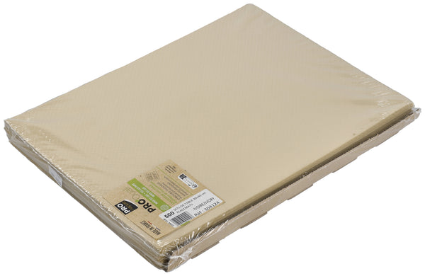 podkładka papierowa Selection; 30x40 cm (SxD); beżowy; prostokątny; 500 sztuka / opakowanie