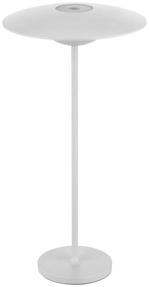 LED Tischleuchte Tower; 19x38 cm (ØxW); stelaż biały