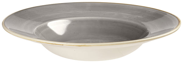 talerz głęboki Stonecast Peppercorn; 468ml, 28x3.7 cm (ØxW); szary/brązowy; okrągły; 12 sztuka / opakowanie
