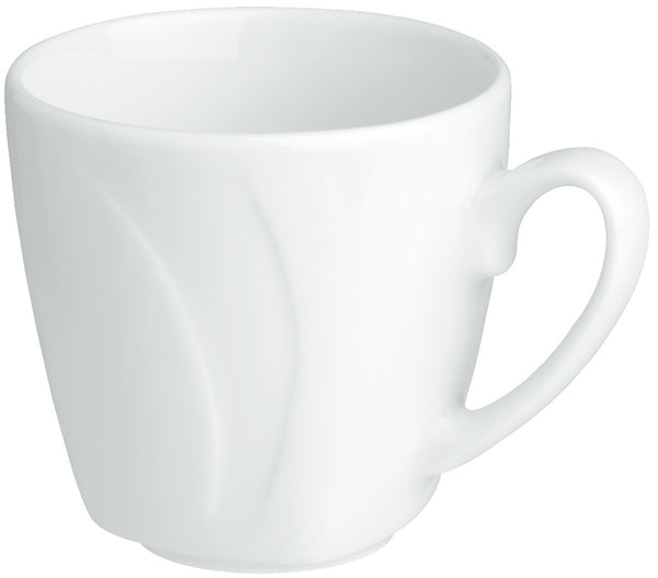 filiżanka do espresso Vilano; 100ml, 5.5x5.8 cm (ØxW); biały; okrągły; 6 sztuka / opakowanie