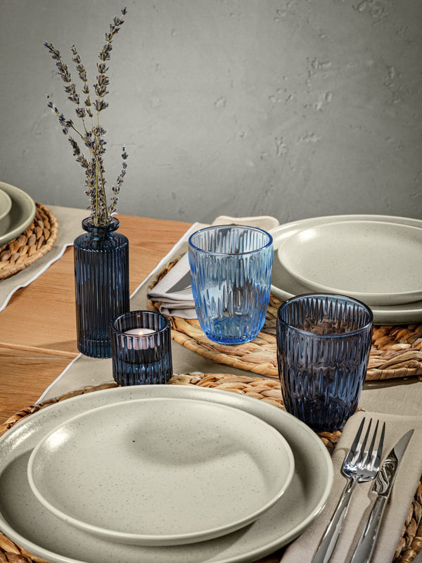 Universalglas Kalea; 280ml, 8x9.8 cm (ØxW); ciemny niebieski; 6 sztuka / opakowanie