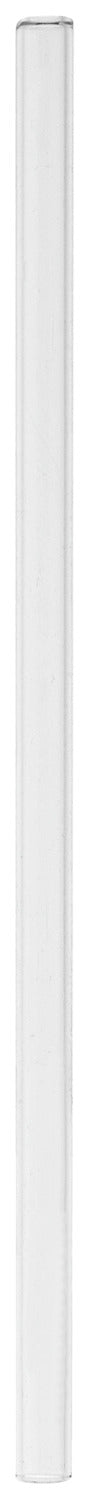 szklana słomka Ussa; 0.8x20 cm (ØxD); transparentny; 50 sztuka / opakowanie