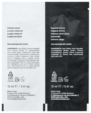 balsam do ciała i płyn do higieny intymnej Contrast; 12 ml; transparentny; 800 sztuka / opakowanie