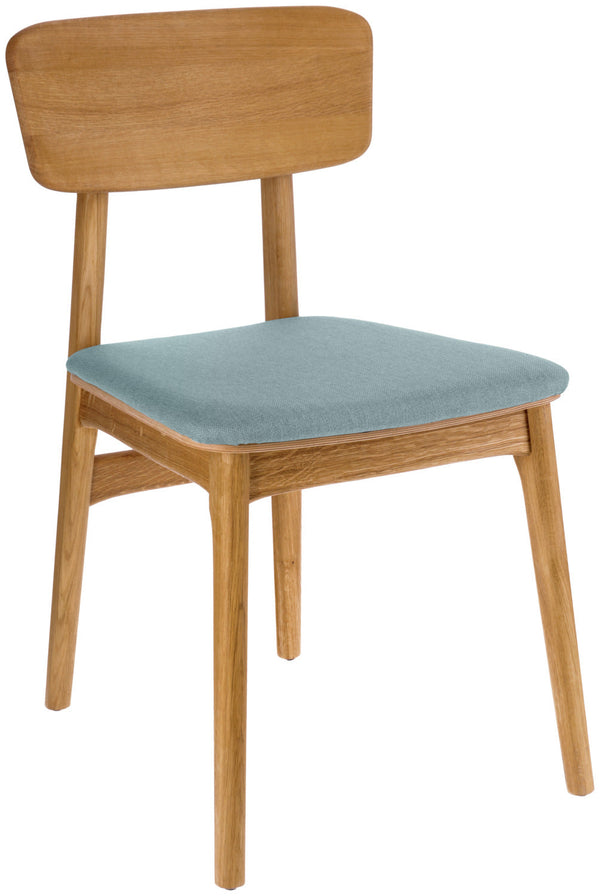 Stuhl Yorin Stoff; 47x55x82 cm (SxGxW); jasny niebieski; 2 sztuka / opakowanie