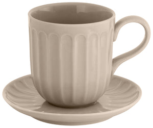 kubek Bel Colore; 340ml, 8.5x8.5 cm (ØxW); beżowy; 6 sztuka / opakowanie