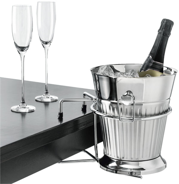 cooler do butelek Gamay; 4600ml, 21.5x24.5 cm (ØxW); srebro