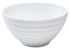 miska Stairo z reliefem; 500ml, 13x6.8 cm (ØxW); biały; okrągły; 6 sztuka / opakowanie
