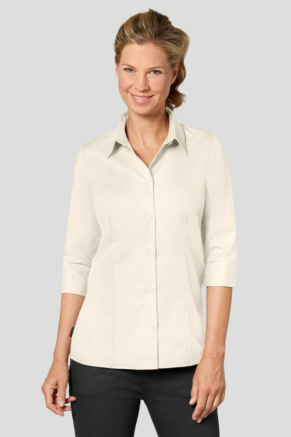 bluzka damska Filipa rękaw 3/4; Kleidergröße 38; biel kremowa