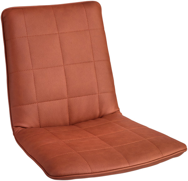 siedzisko Milaria sztuczna skóra; 60x48x46 cm (SxGxW); koniak; 2 sztuka / opakowanie