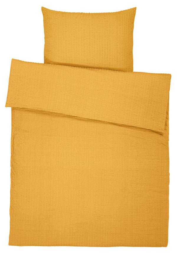 pościel Mallorca zakładka hotelowa; 140x200 cm (SxD), 70x90 cm (DxS); złoto