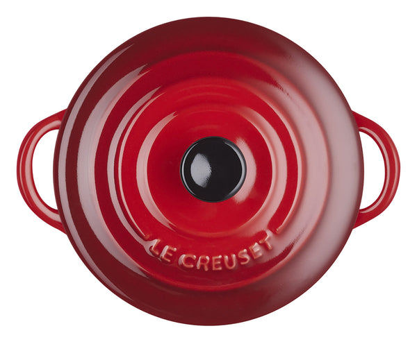 Mini Cocotte 10 cm; 250ml, 10x5 cm (ØxW); ciemny czerwony; okrągły