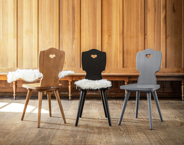 Holzstuhl Vroni; 41x50x88.5 cm (SxGxW); czarny; 2 sztuka / opakowanie